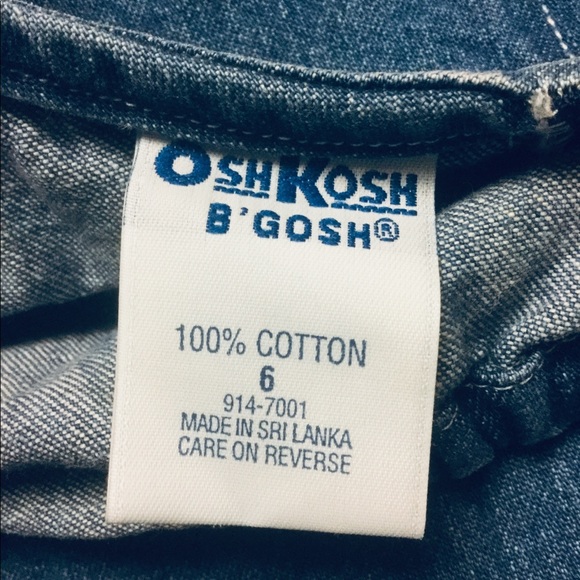 OshKosh B’gosh denim spring dress - Picture 2 of 2